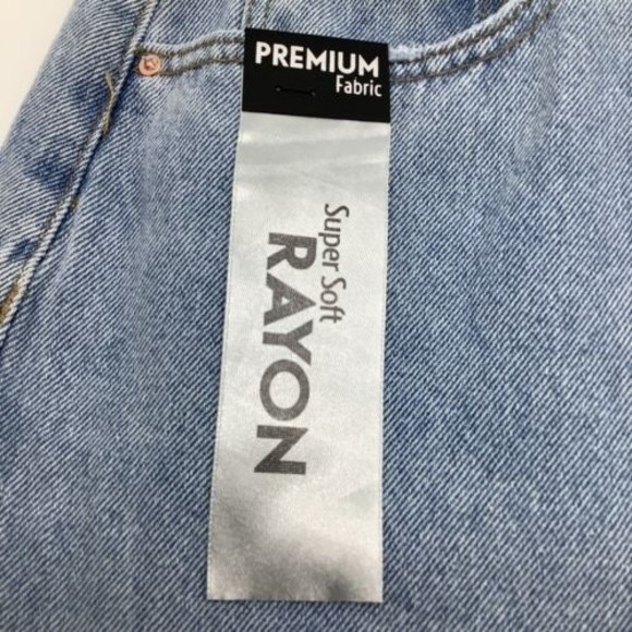 Simple Society Womens Roll Cuff Balloon Jeans Blue Size 11 NWT‎ - Picture 6 of 10